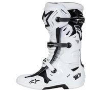 Alpinestars Tech 10 Supervented Bottes de motocross, blanc, taille 45 46 pour homme