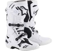 Alpinestars Tech-10 Bottes motocross, blanc, taille 42 pour homme