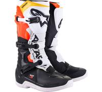 Alpinestars Tech 3, bottes 5 US Noir/Blanc/Rouge Néon/Jaune Noir/Blanc/Rouge Néon/Jaune