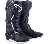 Alpinestars Tech 3 Enduro Bottes de motocross imperméables, noir-blanc, taille 49 50 pour homme