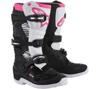 Alpinestars Stella Tech 3 Bottes de Motocross de dames, noir-rose, taille 38 pour femmes