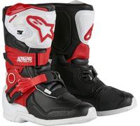 ALPINESTARS Bottes Tech 3S Kids White / Black / Bright Red 2024 10 (EU 28)