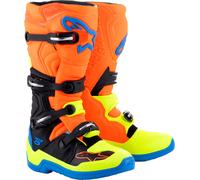 Alpinestars Tech 5, bottes 11 US Orange Néon/Bleu/Jaune Néon Orange Néon/Bleu/Jaune Néon
