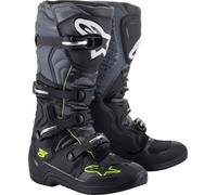 Alpinestars Tech 5, bottes 9 US Noir/Gris/Jaune Néon Noir/Gris/Jaune Néon