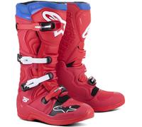 ALPINESTARS Bottes Tech 5 Bright Red / Dark Red / Alpine Blu 9 (EU 43)