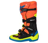 alpinestars Tech 5 Bottes Cross Orange néon/Jaune/Bleu/Noir 11 homme