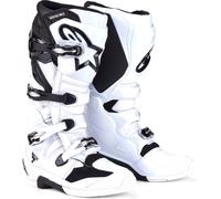 Alpinestars Tech 7, bottes 10 US Blanc/Noir Blanc/Noir