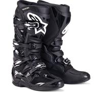 Alpinestars Tech 7, bottes 8 US Noir/Blanc Noir/Blanc