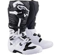 Alpinestars Tech 7 Bottes de motocross, noir-blanc, taille 49 50 pour homme