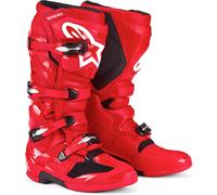 Alpinestars Tech 7 Bottes de motocross, rouge, taille 45 46 pour homme