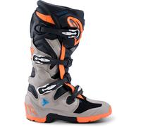 Alpinestars Bottes de motocross Tech 7 Enduro 2026 Noir-Gris-Orange Taille 36/37/38 Homme