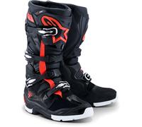 Alpinestars Bottes Enduro Tech 7 Drystar imperméables Noir/Rouge néon/Blanc EU 48 (US 13) Homme