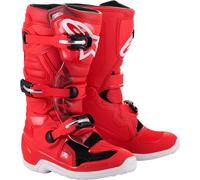 Alpinestars Tech 7S Bottes de motocross pour les jeunes, Rouge, Taille 37