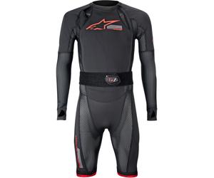 Alpinestars Tech-Air 10 Race System Combinaison airbag, noir/rouge, Taille XS