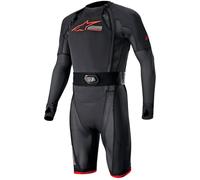Alpinestars Tech-Air 10 Race System Combinaison airbag, noir-rouge, taille 3XL pour homme