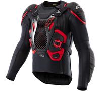 Alpinestars Tech-Air Off-Road Chemise de protection d’airbag, noir/rouge, Taille L