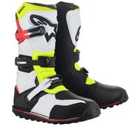 ALPINESTARS Bottes Tech T White / Red / Yellow Fluo / Black 13 (EU 48)