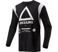 Alpinestars Techdura Maillot de motocross, noir, Taille XL
