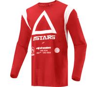 Alpinestars Maillot Techdura Homme Rouge/Blanc Taille M
