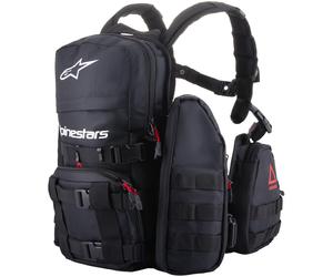 Alpinestars Techdura Tactical Sac à dos, Noir/Blanc, Taille unique