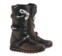 Alpinestars Technologie T Procès Motocross Enduro Bottes Braun / Noir