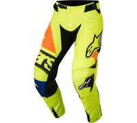 Alpinestars Techstar Factory 2018 Pantalon de motocross, Vert/Noir, Taille 28