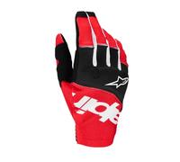 Alpinestars Techstar Gants de motocross, noir/rouge, S