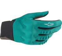 Alpinestars Techstar Gants de vélo, vert-bleu, taille XL pour homme