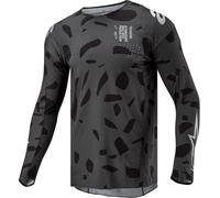 Alpinestars Techstar Graphite Maillot de motocross, Camouflage, Taille S
