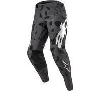 Alpinestars Techstar Graphite Pantalon de motocross, Camouflage noir, Taille 28