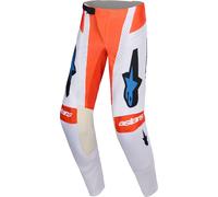 Alpinestars Techstar Knif Pantalons de motocross, Gris/Orange, Taille 30