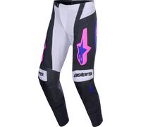 Alpinestars Pantalon Cross Techstar Knif Noir/Gris/Violet Taille 32