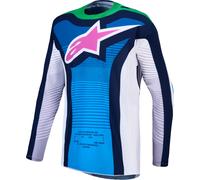 Alpinestars Techstar Maven Long Sleeve Jersey Bleu M Homme