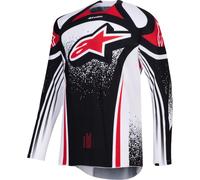 Alpinestars Techstar Nomur Long Sleeve Jersey Blanc,Noir 2XL Homme