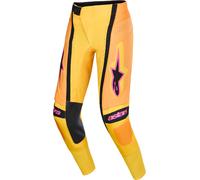 Alpinestars Pantalon cross Techstar Nomur Orange/Jaune/Rose Taille 38