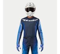 Alpinestars Techstar Pneuma Maillot 2024 Gris Noir Race MX Motocross