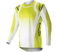 Alpinestars Techstar Push Maillot de motocross, jaune, taille XL pour homme