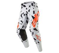 alpinestars Techstar Rantera Pantalon de cross Gris/Camouflage/Orange 34 homme