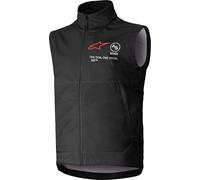 Alpinestars Techstar Softshell Gilet de motocross, noir, taille XL pour homme