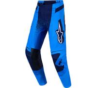 Alpinestars Techstar Swan Pantalon de motocross, bleu/bleu foncé, Taille 36