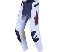 Alpinestars Techstar Swan Pantalon de motocross, Gris foncé/violet, Taille 30