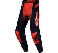 Alpinestars Techstar Swan Pantalon de motocross, Rouge/Noir/Blanc, Taille 34