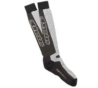 Alpinestars Thermal Tech Chaussettes, noir-gris, taille S M pour homme