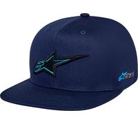 Alpinestars Thickness Snapback, chapeau Taille unique Bleu Foncé/Bleu Clair Bleu Foncé/Bleu Clair