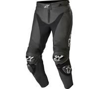 Alpinestars Track V2, pantalon en cuir 58 Noir Noir