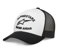 Alpinestars Triple Trucker Hat Casquette de Baseball Homme Blanc/Noir/Blanc Taille Unique