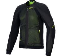 Alpinestars Troop-Air Veste de protection, noir-jaune, taille 3XL pour homme