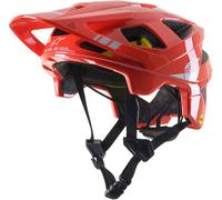 Alpinestars Vector Tech A2 Casque de vélo, rouge, taille S pour homme