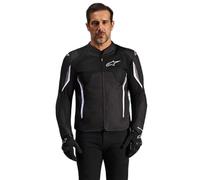 Alpinestars Veste moto AST V3 Air textile perforée Noir/Gris foncé/Blanc 2XL Homme