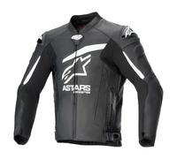 Alpinestars Veste en cuir GP Plus R V4 Airflow – cuir perforé – Noir/Blanc Taille 48 Homme